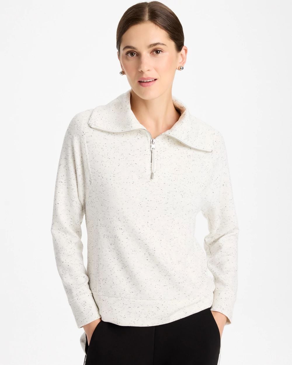 Zenergy® Soft Textured Half-Zip Top | Chico's